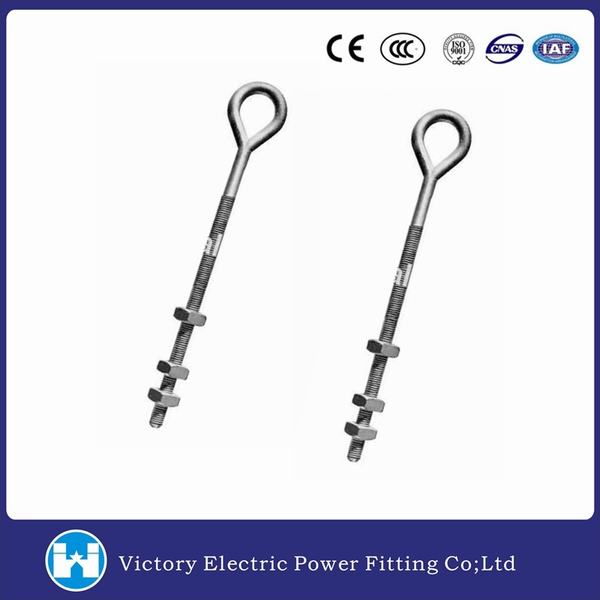 China 
                        Hot DIP Galvanized Double Arming Eye Bolt (E1502-12)
                      manufacture and supplier