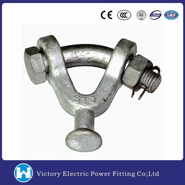 China 
                        Hot DIP Galvanized Forged Carbon Steel Y Type Ball Clevis 30, 000 Lbs Pole Line Hardware
                      manufacture and supplier