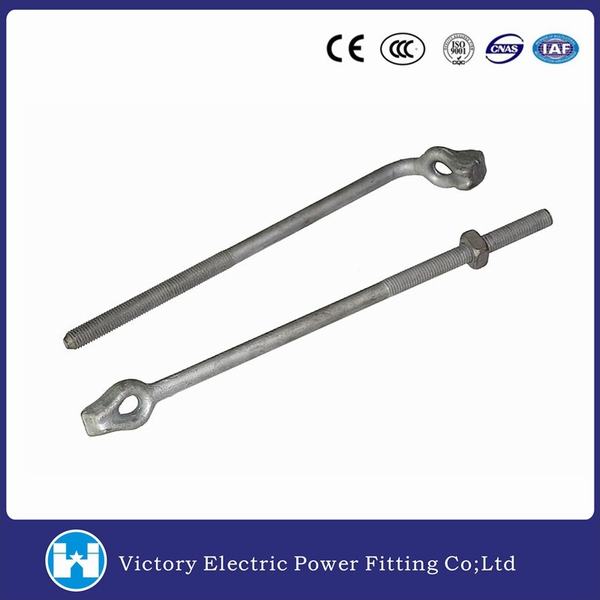 China 
                        Hot DIP Galvanized Forged Thimble Eye Bolt (G0650-08) for Pole Line Hardware
                      manufacture and supplier