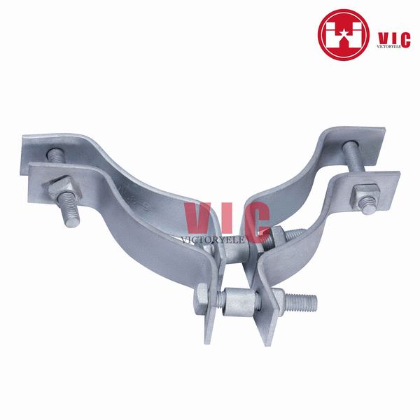 Hot DIP Galvanized Pole Band Clamp for Hardware