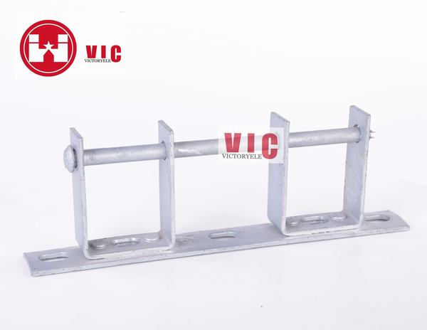 China 
                        Hot DIP Galvanized Secondary Rack D Iron Bracket/ Spool Insulator Bracket
                      manufacture and supplier