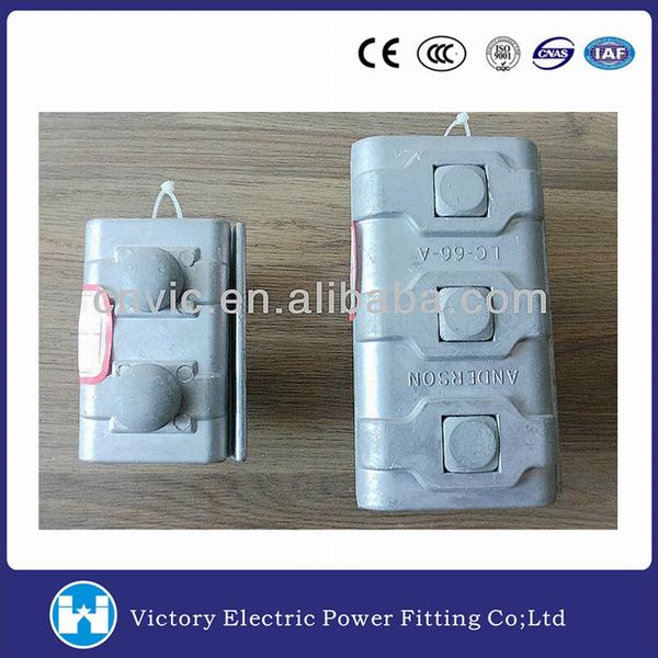 China 
                        Parallel Clamp with 3 Bolts for Guy Wire
                      manufacture and supplier
