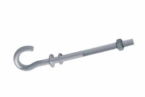 Pigtail Bolt HDG Pigtail Type Tapping Screw Eye Bolt