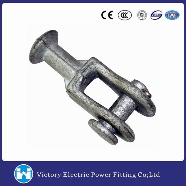 China 
                        Power Accessories Hot DIP Galvanized Steel Ballend Clevis
                      manufacture and supplier