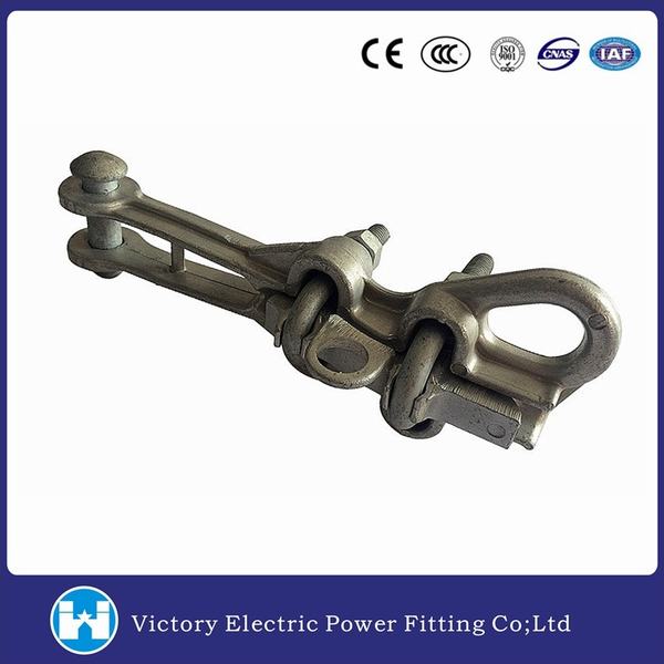 China 
                        Power Fitting Wire Grip Galvanzied Dead End Clamp (NLZ-1L)
                      manufacture and supplier