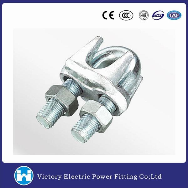 Transmission Line Fitting Stainless Steel Stainless Steel Guy Clip/Wire Rope Clamp