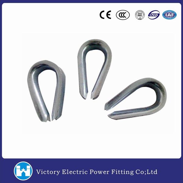 China 
                                 U S tipo cable metálico de acero al carbono galvanizado dedal                              fabricante y proveedor