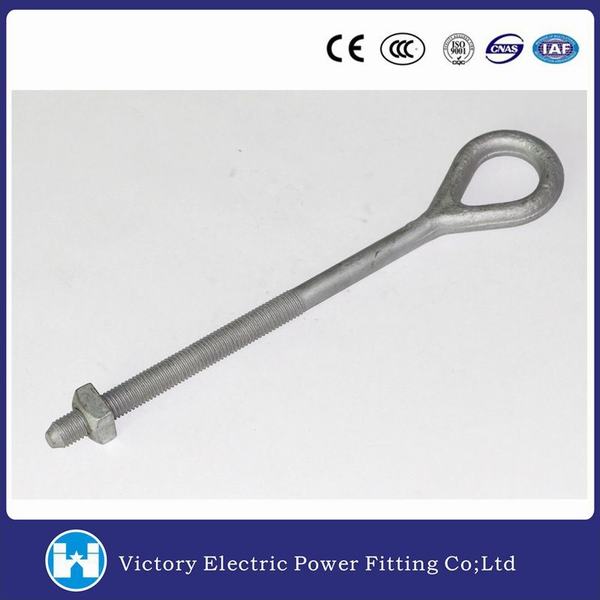 China 
                        Vic Pole Line Hardware Fittings Oval Eye Bolt
                      manufacture and supplier