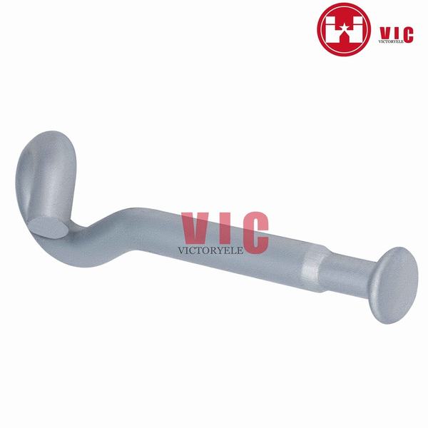 China 
                        Vic Pole Line Hardware Galvanized Ball End Pigtail Hook
                      manufacture and supplier