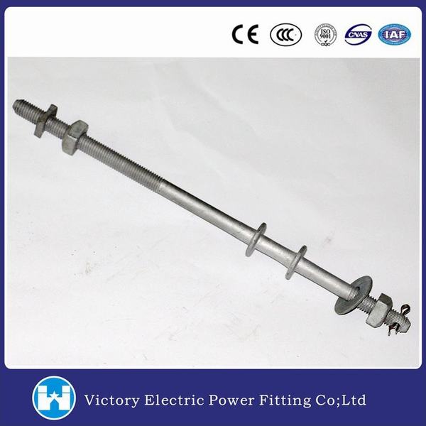 China 
                        Vic Pole Line Hardware Galvanized Double Upset Bolt
                      manufacture and supplier