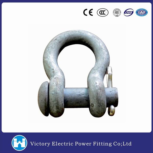 
                        Vic Pole Line Hardware Galvanzied Anchor Shackle
                    