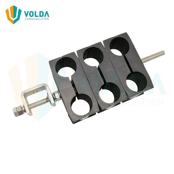 China 
                        1-5/8" Double Hole Feeder Cable Clamp
                     supplier