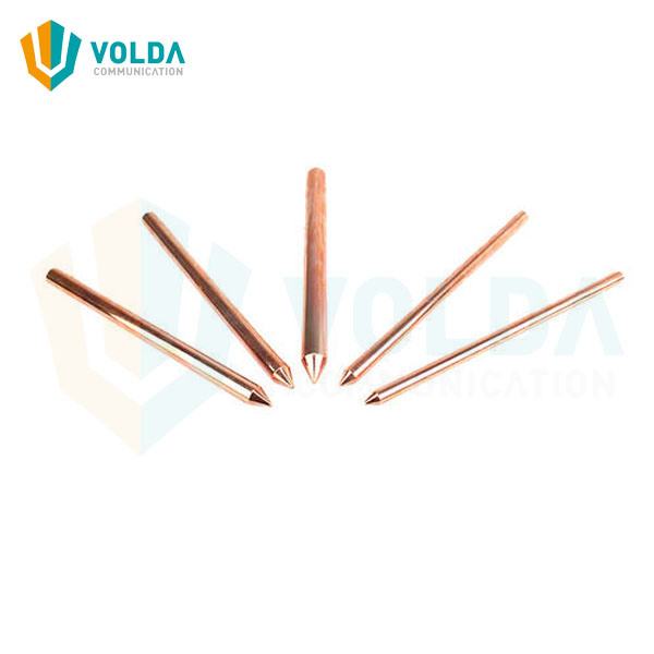China 
                        Copper Clad Ground Rod 5/8" X 10"
                      manufacture and supplier