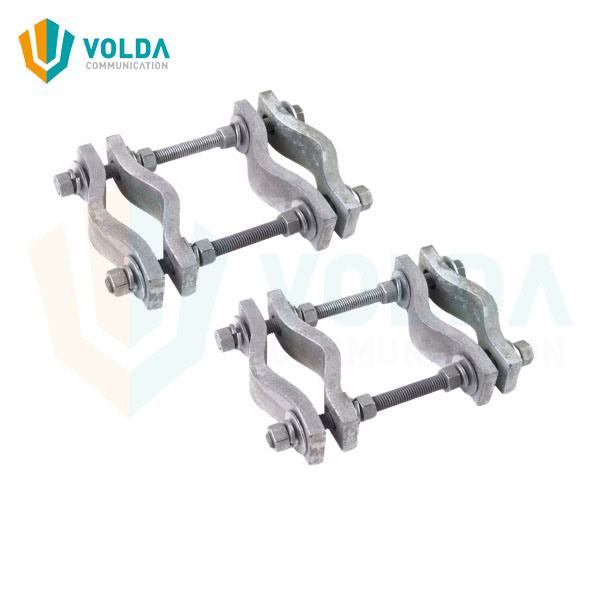 Hot DIP Galvanized Heavy Duty Pipe to Pipe Clamp Set