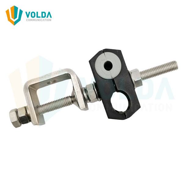 Power Cable / Fiber Optic Cable Clamp 7mm & 14mm