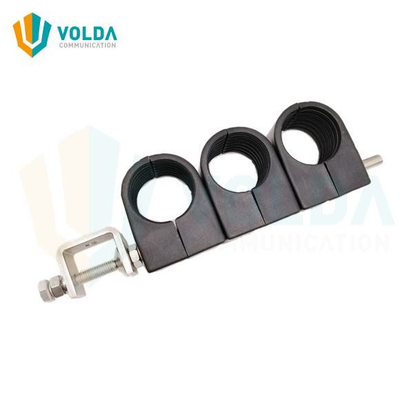 China 
                        SUS304 Metal 1-5/8" Coaxial Cable Clamp
                     supplier