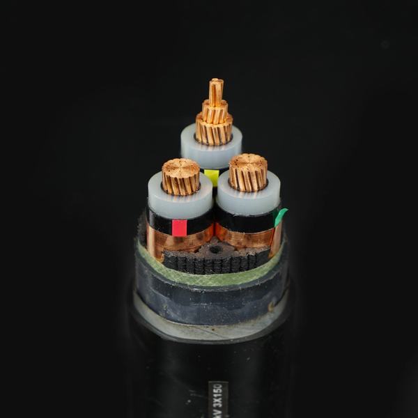 China 
                                 Cable de alimentación 0.6/1KV 1/2/3/4/5 núcleos Conductor de cobre con aislamiento XLPE Funda de PVC blindado                              fabricante y proveedor