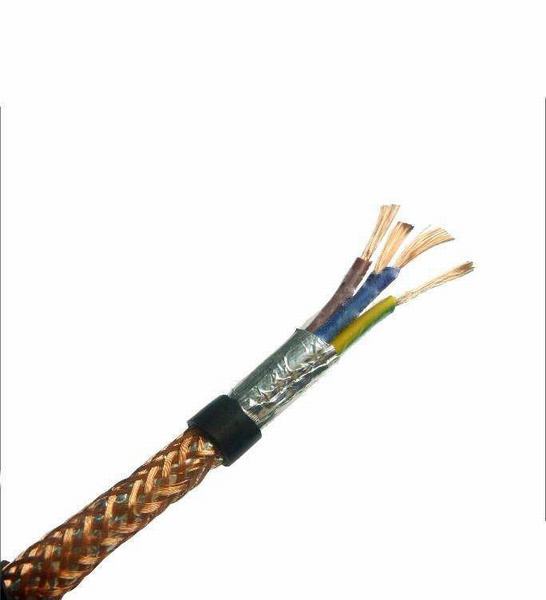Shielded Flexible Bare Copper PVC Sheath Power Electrical Multi Cores Electric Cable Rvvp