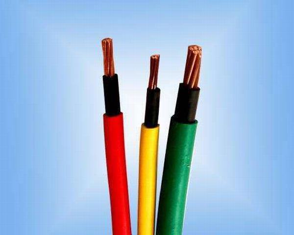 China 
                                 Cable flexible de núcleo único Cooper la resistencia al fuego aislamiento de PVC 300/500V 450/750V cable eléctrico                              fabricante y proveedor