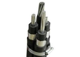 0.6/1kv Yjlv 240 mm2 Aluminum Conductor 4 Core PVC Insulated Power Cable