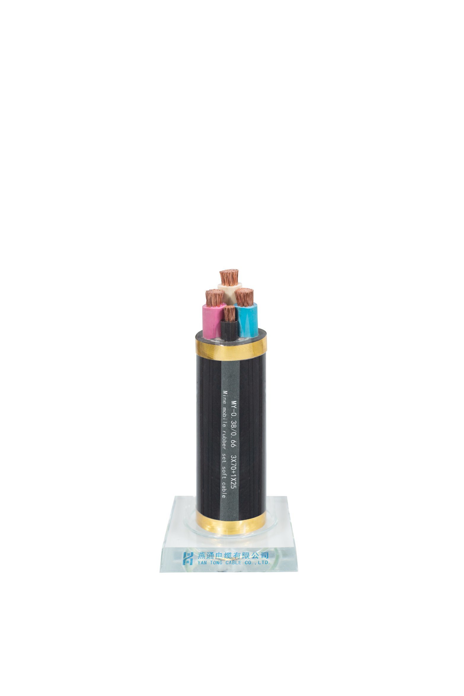 En 50525 Single Core Low Voltage H01n2-D H01n2-E Rubber Sheath Flexible Class 6 Copper Welding Cable