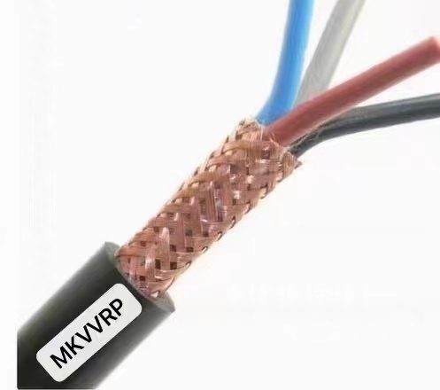 
                Cable de cobre ignífugo cordón de caucho de silicona Cable plano de cobre estañado cable eléctrico de control eléctrico Flexible blindado de la tierra
            