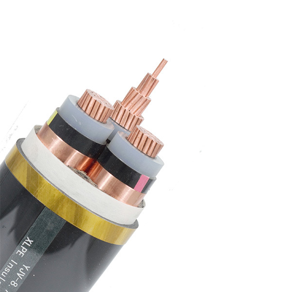 
                Buena calidad de alta tensión del cable eléctrico Three-Core blindados aislamiento XLPE protector de alambre de cobre del cable al Metro Sta.
            