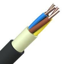 IEC 60502-1 Nyy-J PVC 0.6/1kv Stranded Copper Conductor PVC PVC Power Wires