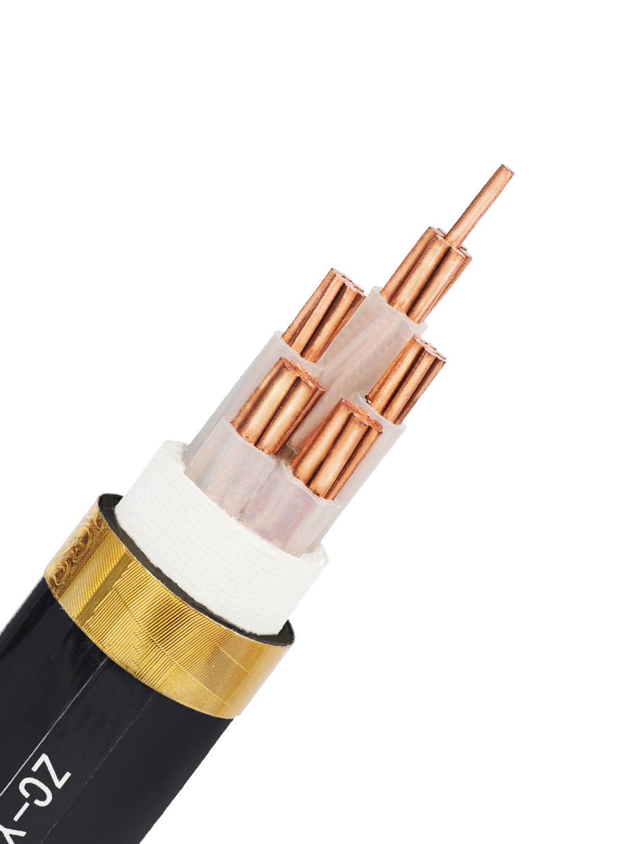 
                Стандарт IEC 0.6/1кв Cu проводник AC ПВХ изоляцией XLPE алюминиевых МЕДНОЙ ЛЕНТЫ бронированных ПВХ кабеля электропитания
            
