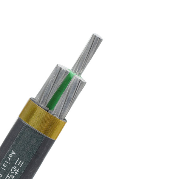 
                Niederspannung 0,6/1kV 3X35mm2 Aluminiumleiter PVC-Isolierung Overhead Electric Getriebe-Antenne gebündeltes Kabel Abstandsmesser ABC-Kabel
            