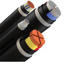 Low Voltage Copper Power XLPE/PVC Insulated 4 Core 16mm 25mm 70mm Swa Armoured Electrical Awa Wire