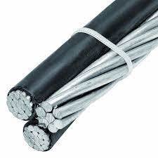 Medium Voltage Aluminum Conductor HDPE Insulated Overhead Aerial Bundle Cable, Duplex/Triple/Quadruplex Service Drop/Urd/ABC Cable