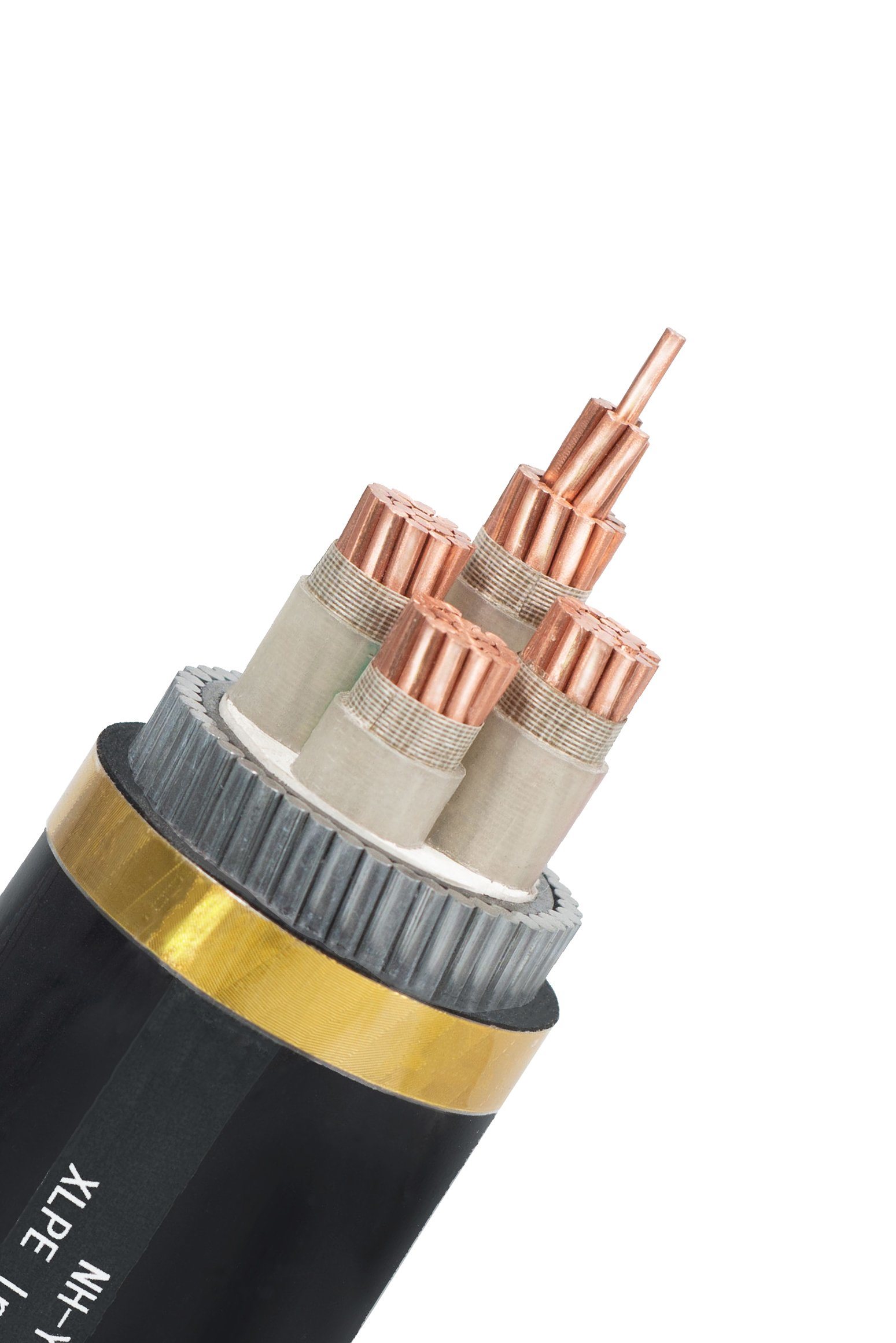 
                Компактный многожильный кабель из мягкой меди среднего напряжения класса 2 N2xsy 18/30 Изоляция кВ UIC 895 XLPE-TR
            