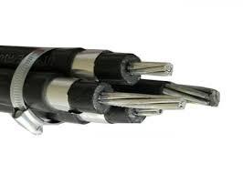 
                С изоляцией из ПВХ электрический 4 Core алюминиевого провода с ПВХ изоляцией кабель
            