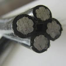 PVC Sheath Triplex Service Drop Double Insulation Wire Cable 10 Core Signal Cable Solar Cables AAAC Overhead Cable