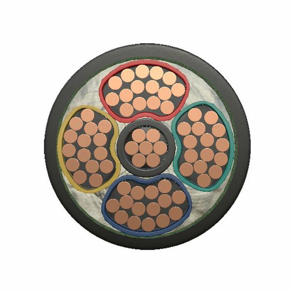 1 Core XLPE Insulated PVC Sheathed Armoured Electrical Power Cable Flexible Copper Cable