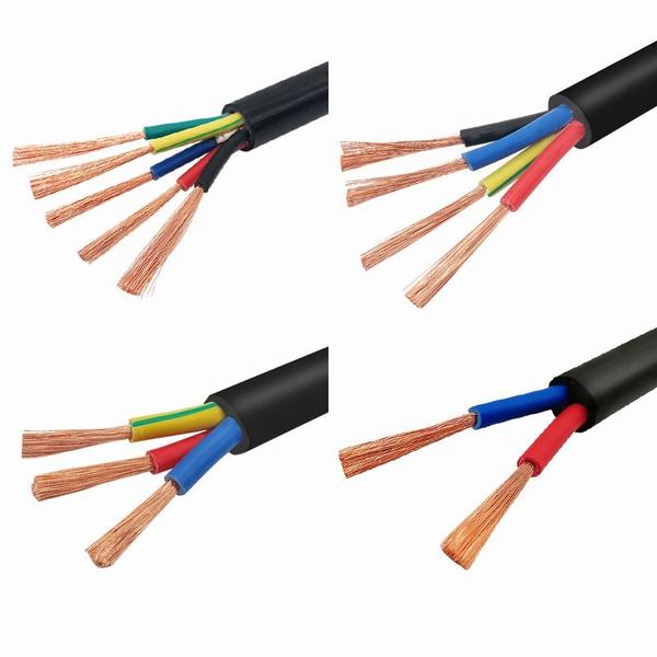 Chine 
                                 2 câble d'alimentation de base à 4 coeurs isolés en PVC souple sur le fil de cuivre de câble câble électronique                              fabrication et fournisseur
