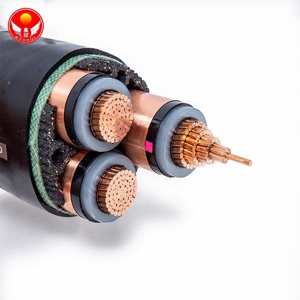 240mm XLPE 3 Core Power Cable Medium Voltage Power Cable and PVC Insulated Power Cable