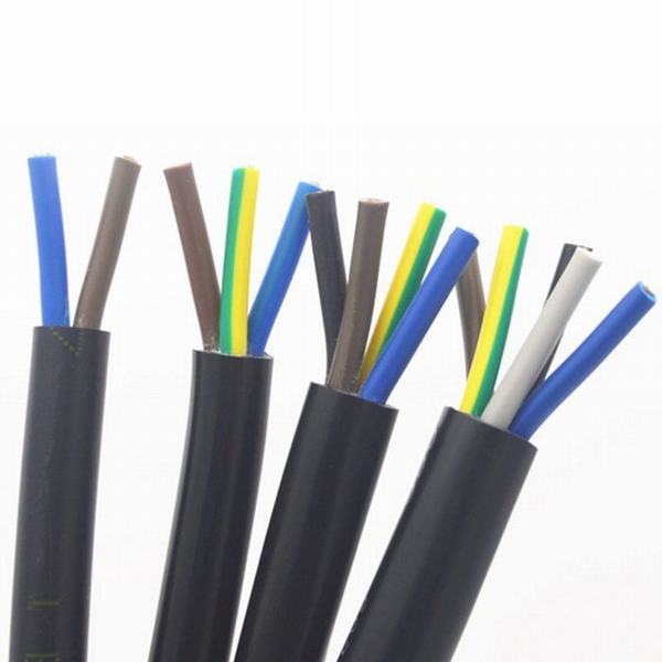 
                                 4 câble d'alimentation de base de cuivre pour le câblage, câble électrique isolé.                            