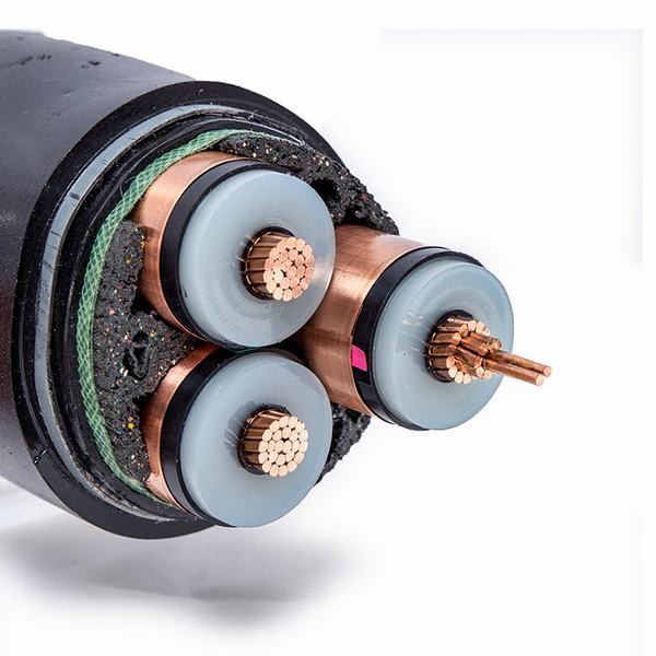 Aluminum XLPE Insulated PVC Underground Electrical Power Cable