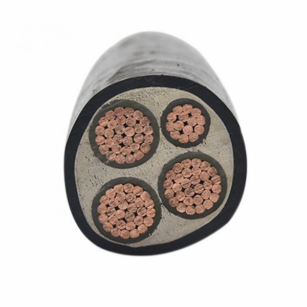 Copper/Aluminum XLPE Swa Armored 4 Core Earthing Power Cable
