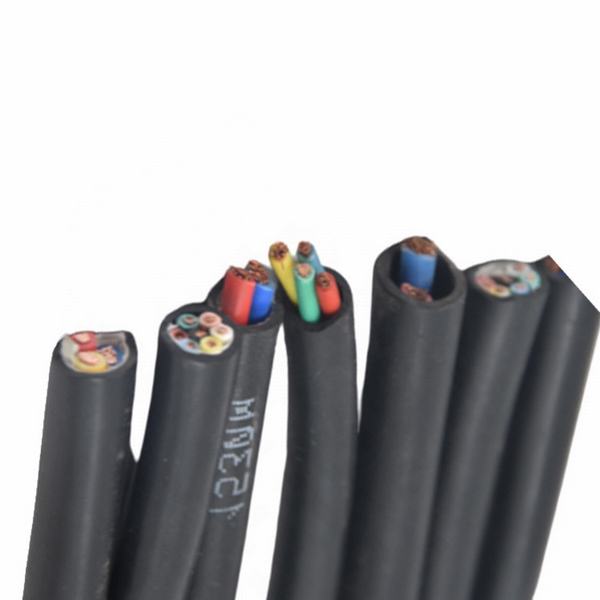 China 
                        Copper Conductor Rubber Insulated Wire Welding Electrical Cables Shield Control Electric Power Cable
                      manufacture and supplier