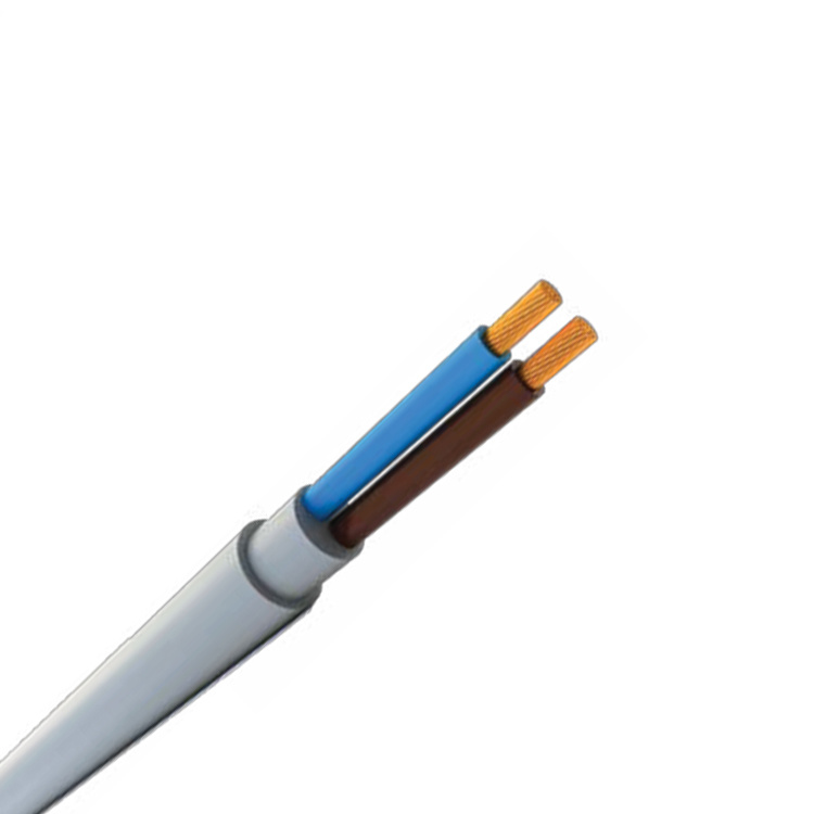 
                Câble électrique isolés en PVC flexible en PVC sur le fil de câblage fixe le câble plat
            