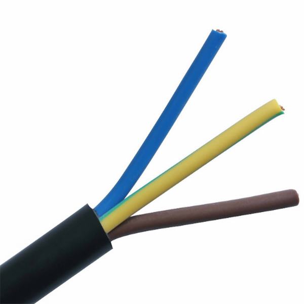China 
                                 Elektrische flexible Isolierniederspannungs-Energien-industrielle Kabel der Belüftung-Drahtseil-0.5mm                              Herstellung und Lieferant