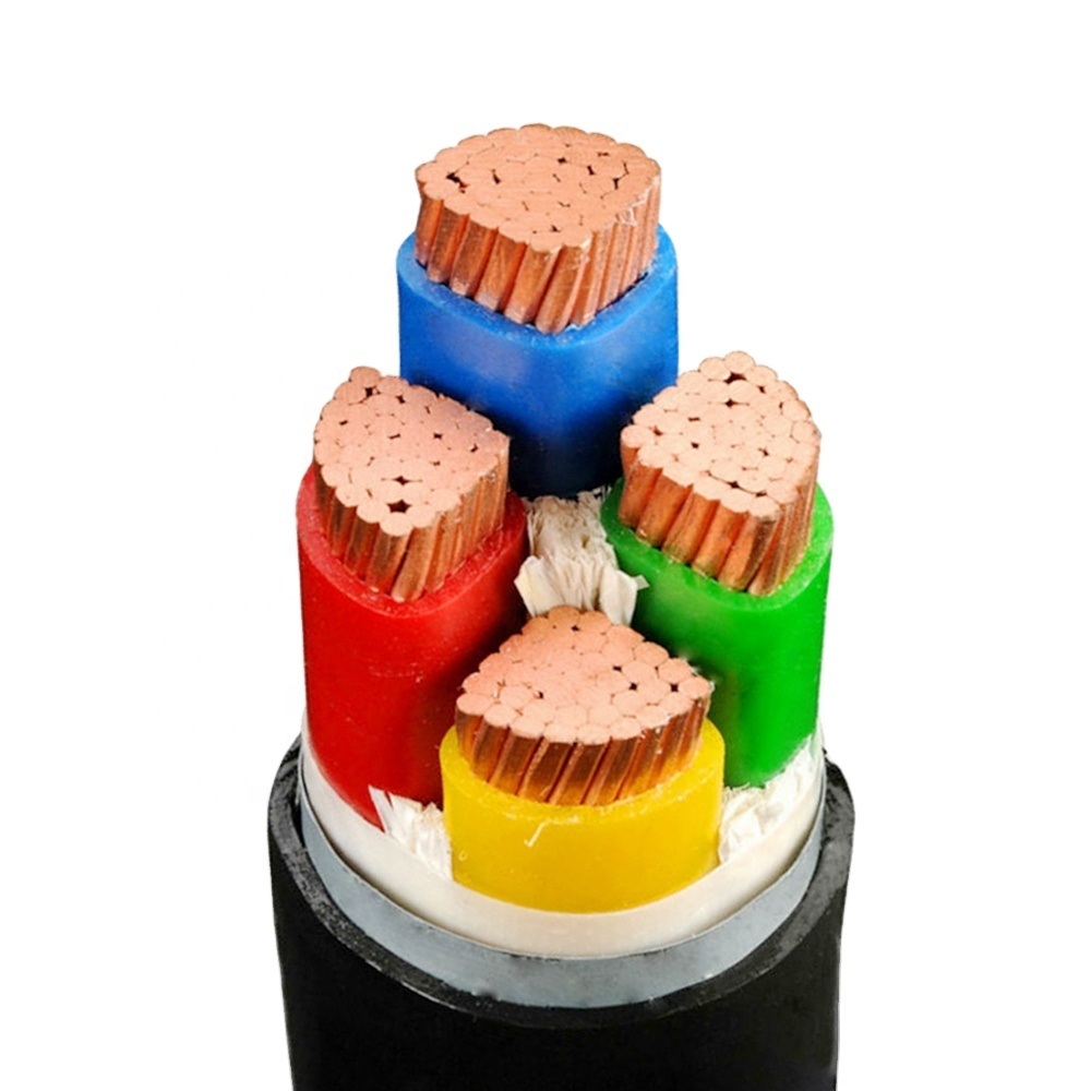 Flexible Solid Stranded Copper Aluminium PVC Insulated Electric Wire Fire-Resistant Power Cable