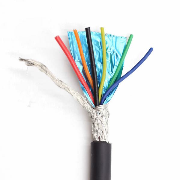 Heat Resistant Flexible Silicone Rubber Insulated Screen Cable