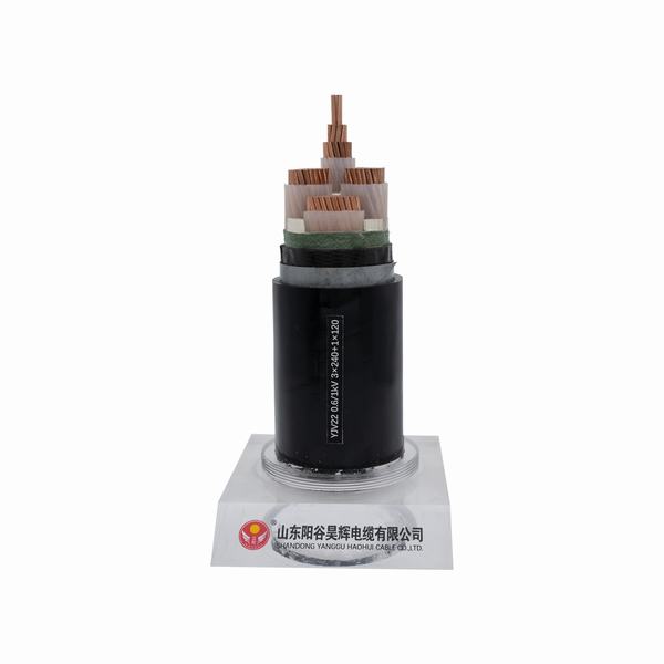 Chine 
                                 Hot Sale 0.6/1kv Conducteur en cuivre avec isolation XLPE les câbles de puissance à gaine PVC(N2xy câble Na2xy                              fabrication et fournisseur