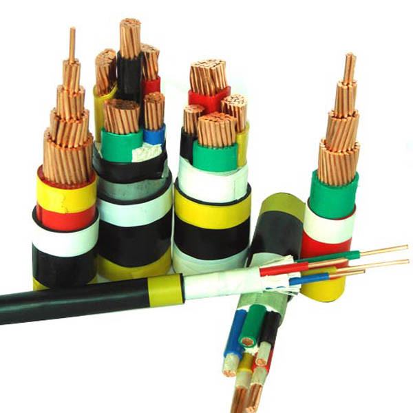 Insulated Underground Cable Conductor Copper PVC Jacket Power Cable