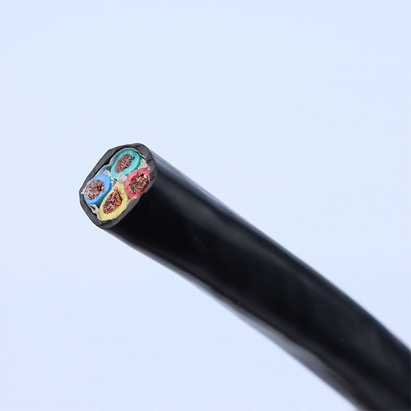 Manufacture Supply H05vvc4V5-K 2 Core 10mm2 Flexible PVC Electrical Shielded Cable Wire
