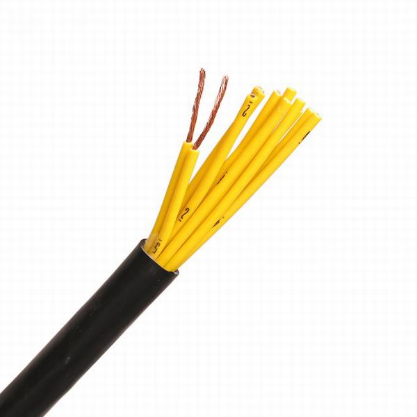 PVC Copper Conductor Flexible Rubber Control Wire Electric Cable